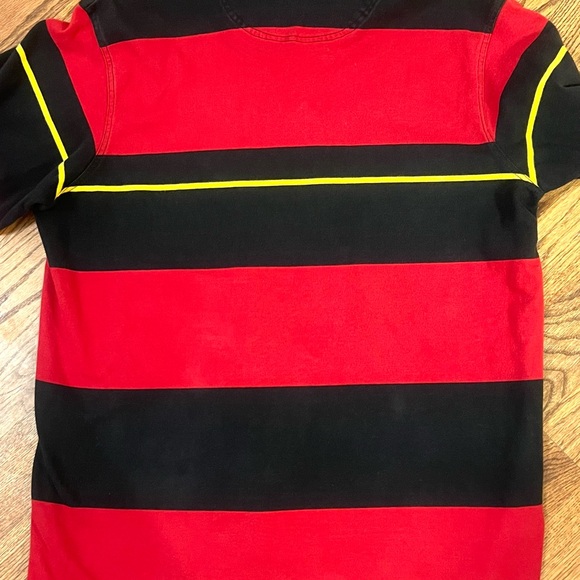 Polo Sport by Ralph Lauren Red and Black Striped‎ Shirt - Picture 11 of 12